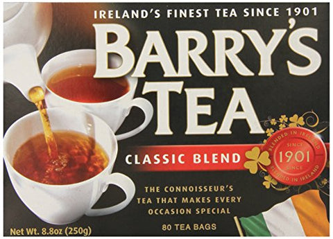 Barrys Tea Classic 80 bags 250g (8.8oz)