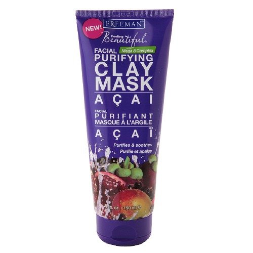 Açai Facial Purifying Clay Mask, 6 oz