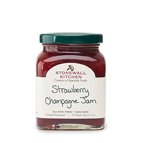 Strawberry Champagne Jam 11.5 oz Jar