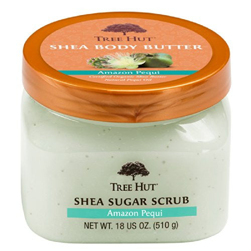 Shea Sugar Body Scrub, Amazon Pequi 18oz