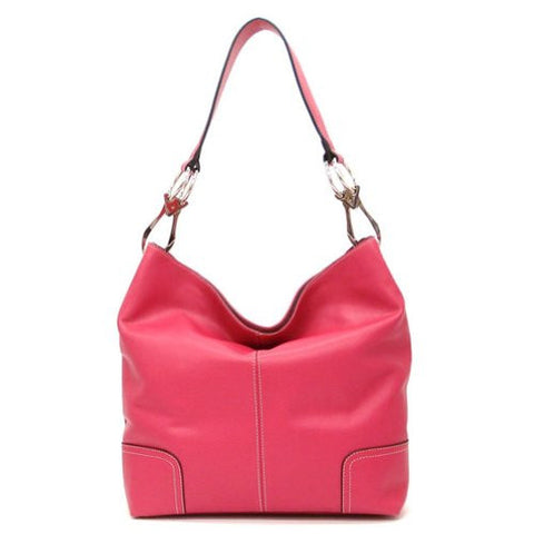 Tosca Classic Medium Shoulder Handbag,One Size,New Pink