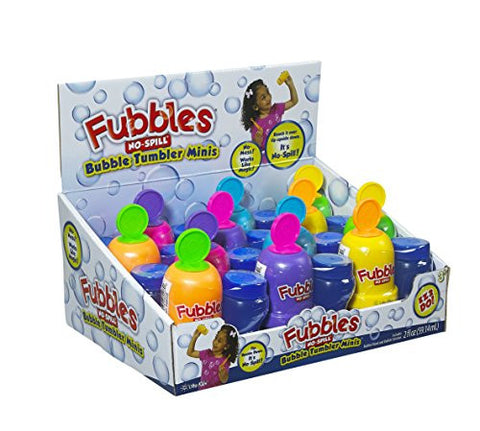Fubbles® No-Spill® Bubble Tumbler Minis® (Assorted)