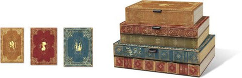 Library Collection Nesting Cigar Boxes (Small/Medium/Large)