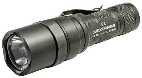 E1L OUTDOORSMAN, 3 VOLT, DUAL STAGE 5/90 LUMENS, WH LED, ALUM OLIVE DRAB TYPE III
ANO, CLICK SWITCH