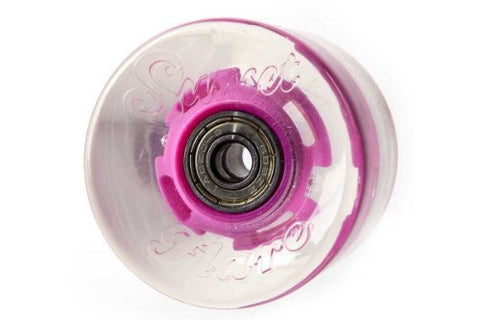 Purple 4-pack - 59mm/78a Cruiser Wheel with ABEC-9 bearing