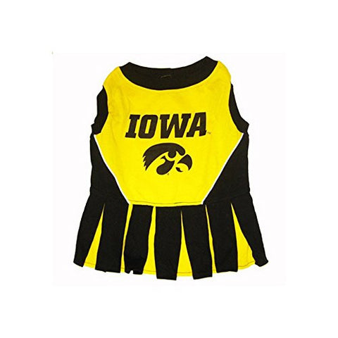 Iowa Hawkeyes Cheerleader Dog Dress Small