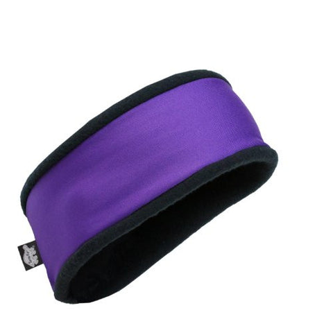 Bandula, Heavyweight Headband, Purple/Black