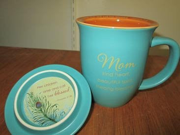 Ceramic Mug & Coaster/Lid Set by Abbey Press (Mom)