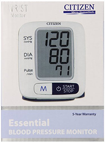 Citizen Essential Wrist Digital Blood Pressure Monitor