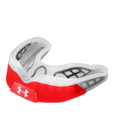 Under Armour Armourbite Mouthguard, Red Traslucent (Adult)
