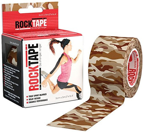 RockTape - 2" x 16.4' - Brown Camouflage