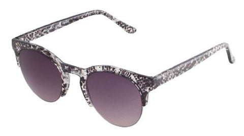 "Retro  Speckles" Women's Sunglasses (Black)