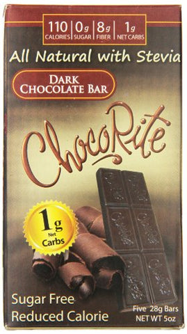ChocoRite Dark Chocolate Bars, 5 Ounce