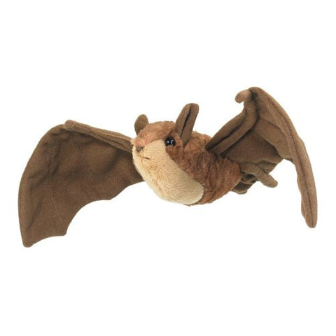 8" Brown Bat Plush Stuffed Animal Toy
