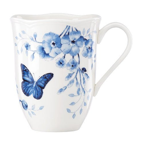 BUTTERFLY MDW TOILE BLUE MUG
