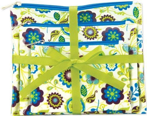 Emily 3-Piece Cosmetic Bag Gift Set