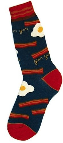 Men's Novelty Socks - Bacon & Eggs