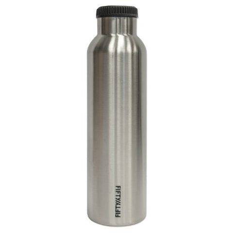 Double Wall Stainless Steel Water Bottle - 24 oz, Stainless Steel