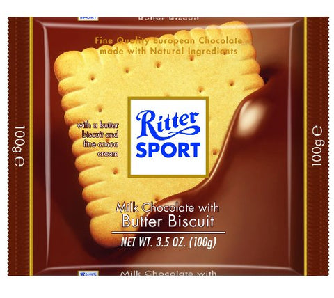 Butter Biscuit Milk Chocolate bar 3.5 OZ