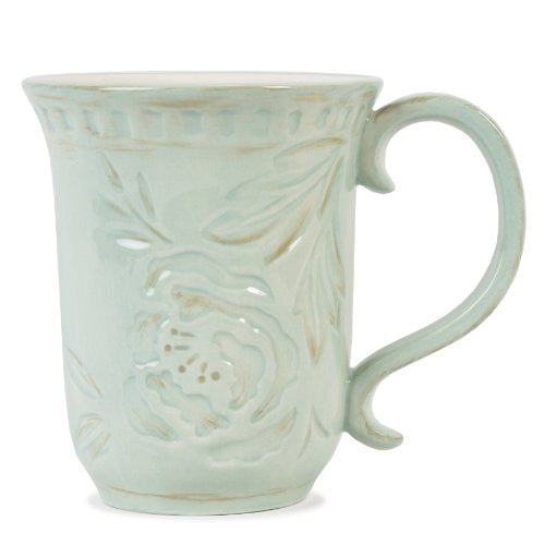 FITZ AND FLOYD TOULOUSE MUG, GREEN