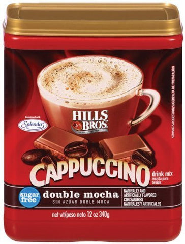 Hills Bros Cappuccino Sugar-Free Double Mocha, 12 oz.
