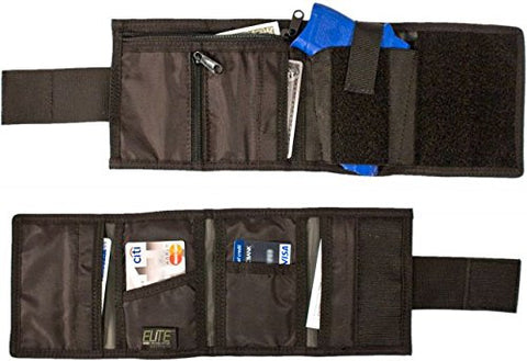 Hide-away Ankle Wallet with Holster