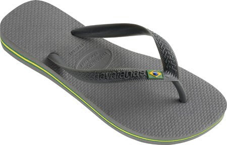Havaianas Men's The Brasil Sandal 7 Grey