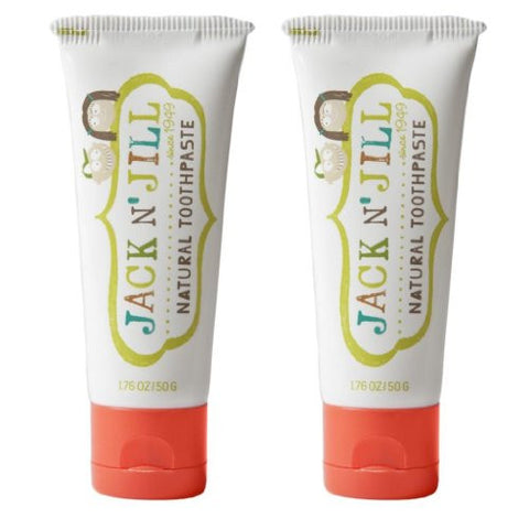 Jack N' Jill Natural Toothpaste, 1.76oz (Pack of 2) (Color: Strawberry)
