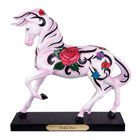 Trail of Painted Ponies Tribal Rose Figurine