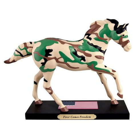 Trail of Painted Ponies First Comes Freedom Figurine