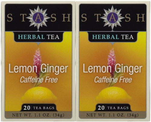 Specialty Tea Lemon Ginger 20 Bags (Pack of 6)