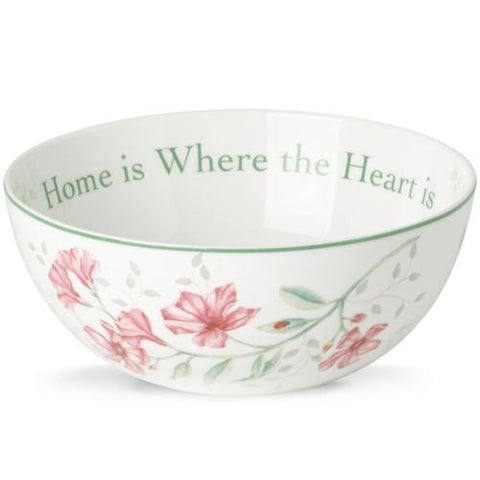 Butterfly Meadow "Home Is Where The Heart Is" Serving Bowl
