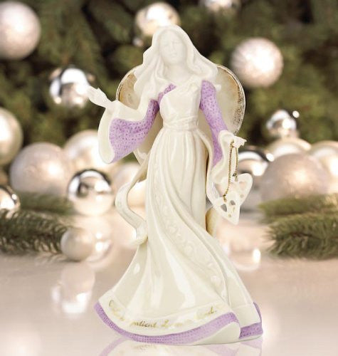 ANGEL FIGURINE, LOVE LOVE IS PATIENT LOV