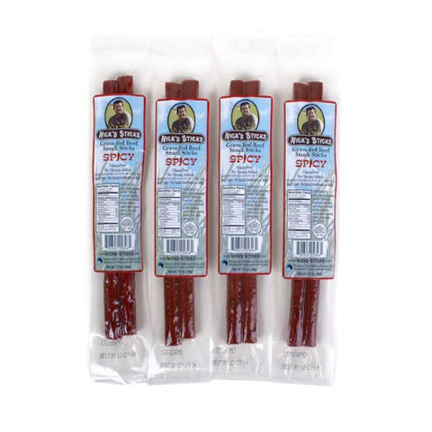 100% Grass Fed Beef Snack 2-Stick Pack (Spicy)