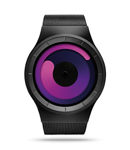 ZIIIRO Mercury Black Purple Watch