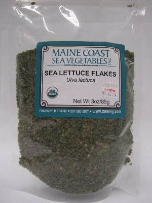 Bulk Milled Sea Vegetables, Sea Lettuce Flakes 1 lb