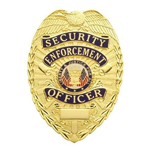 Shield Security - Breast Badge - Gold