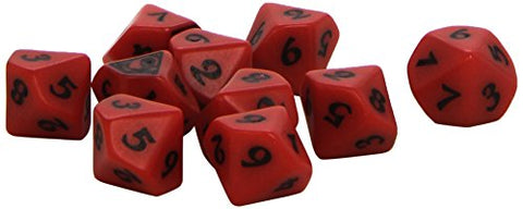 Legend of the 5 Rings - Scorpion Clan 10D10 Dice (10)