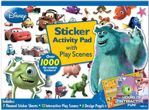 Bendon Disney Pixar's Monsters Inc Ultimate Sticker Activity Pad