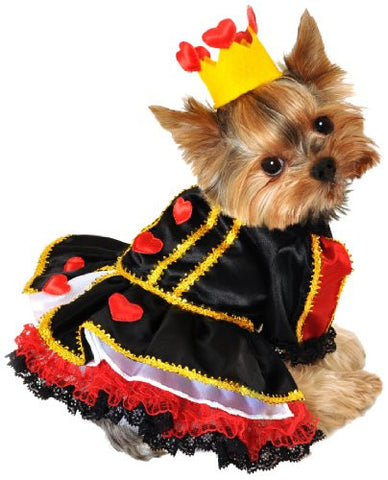 Royal Queen of Hearts Dog Costume - Small