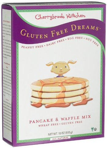 Cherrybrook Kitchen - Pancake & Waffle Mix, Gluten Free, Wheat Free, 18 oz (Pack of 5)