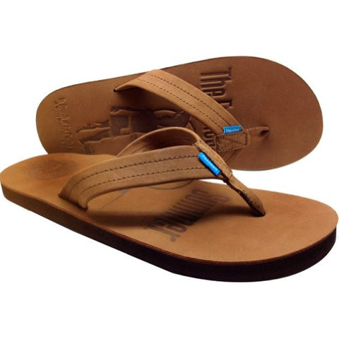 Freewaters Mens Classico-The Endless Summer Sandal Footwear, Tan, Sz. 7