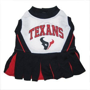 Houston Texans Cheerleader Dog Dress Medium