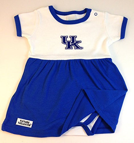 Kentucky Wildcats Baby Onesie Dress (NB - 3 Months, Color Trim)