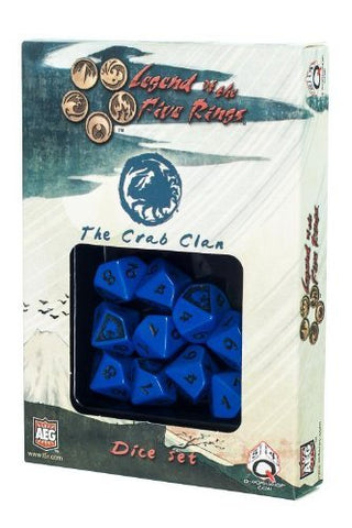 Legend of the 5 Rings - Crab Clan 10D10 Dice (10)