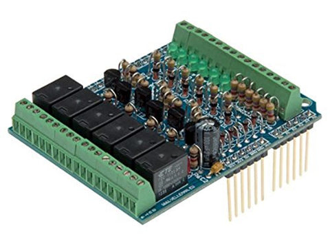I/O Shield for Arduino, 70 x 55 x 30 mm / 2.75 x 2.16 x 1.18"