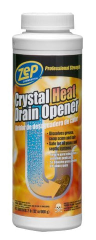 Zep Commercial Crystal Heat Drain Opener