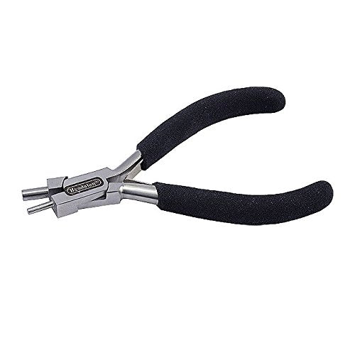 Memory Wire Finishing Pliers, 4 mm & 2 mm (0.157 in & 0.079 in) diameter ends