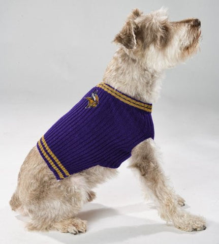 Minnesota Vikings Dog Sweater, x-small