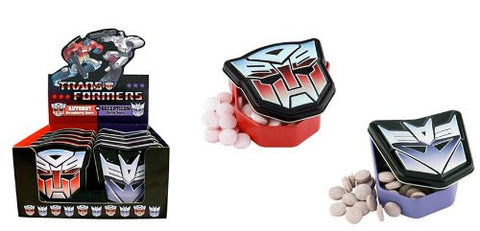 TRANSFORMERS CANDY (1x of each flavor)